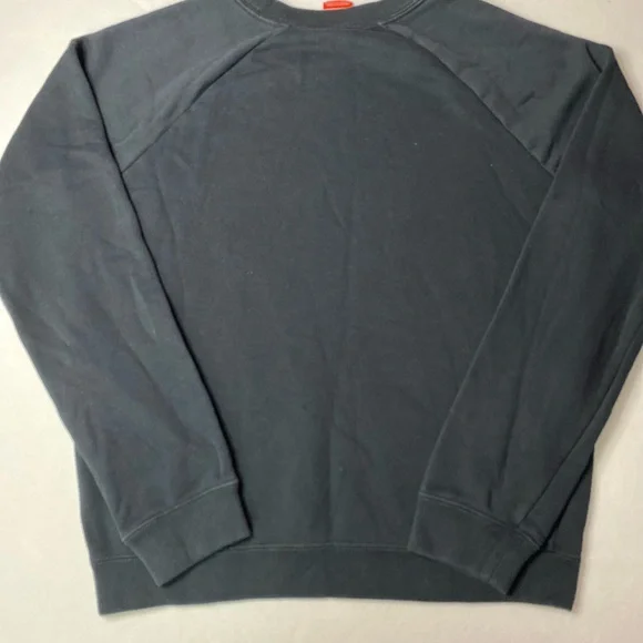 Nike Black Crewneck Sweatshirt Classic Athletic Style - Picture 9 of 10